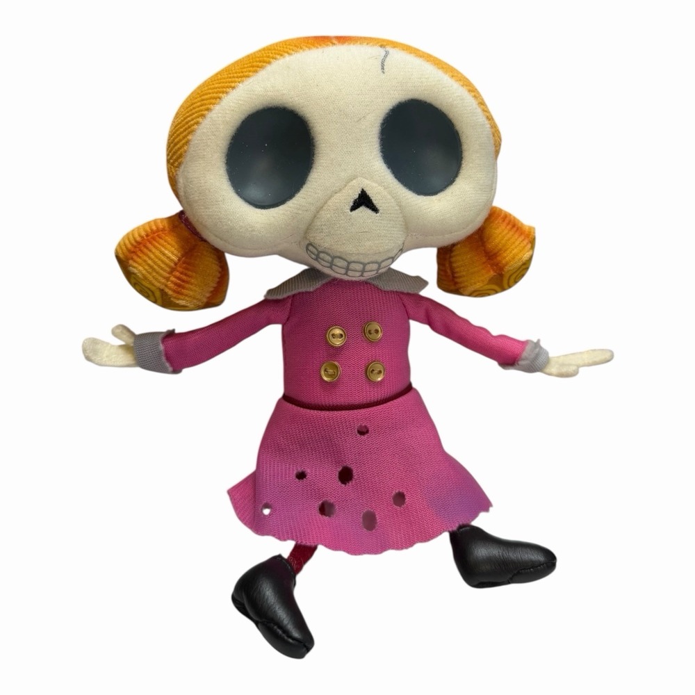 Funko Mopeez Nightmare Before Christmas Little Girl Skeleton Plush Pink Dress